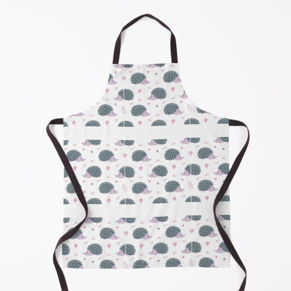 Item preview, Cute Lilac Hedgehog Print on White Background. designed and sold by cgroenewald.