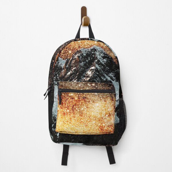 Item preview, Burning galaxy above majestic mountains designed and sold by Patrik Lovrin.