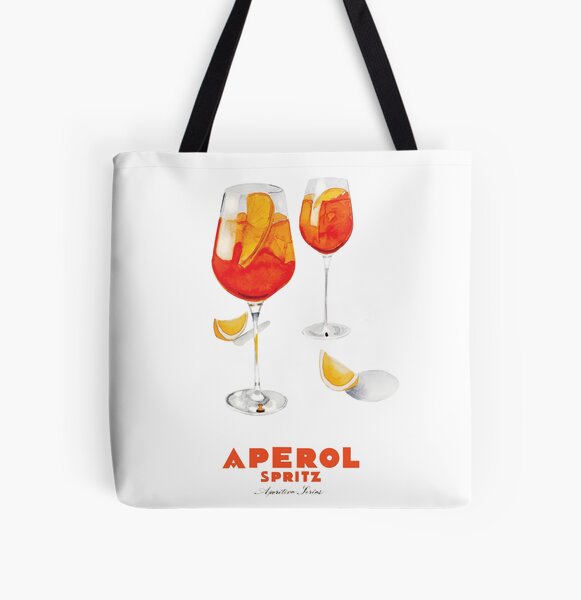 Aperol Spritz All Over Print Tote Bag