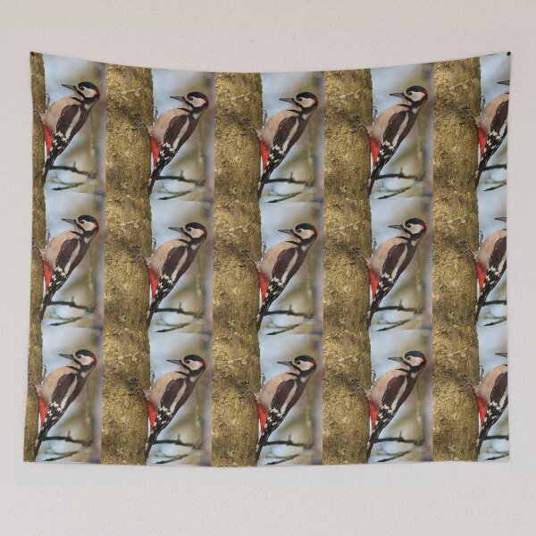 Item preview, great spotted woodpecker  designed and sold by tammy mellor.