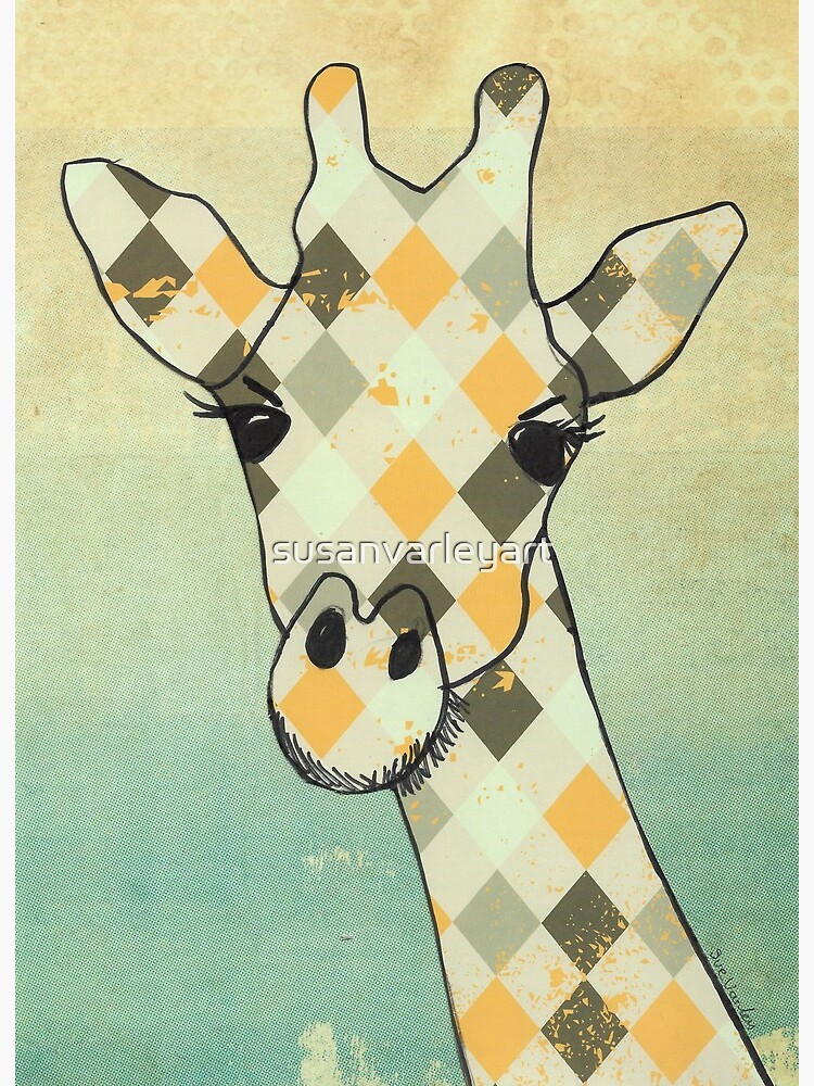 Giraffe Collage orders Print