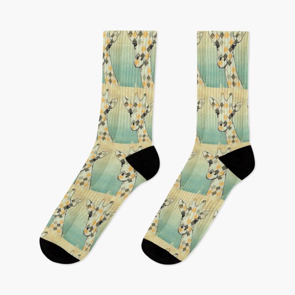 Item preview, Giraffe collage designed and sold by susanvarleyart.