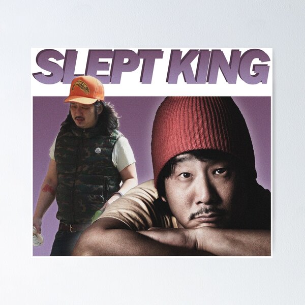 Bobby Lee Slept King retro Poster