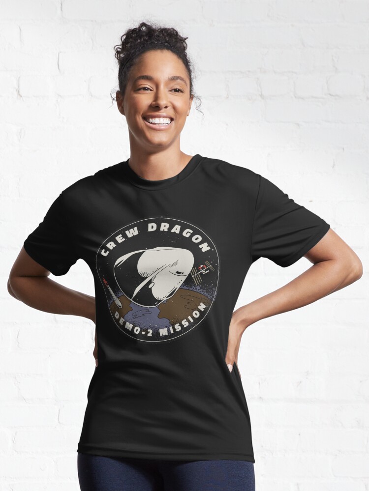 nasa spacex dragon t shirt