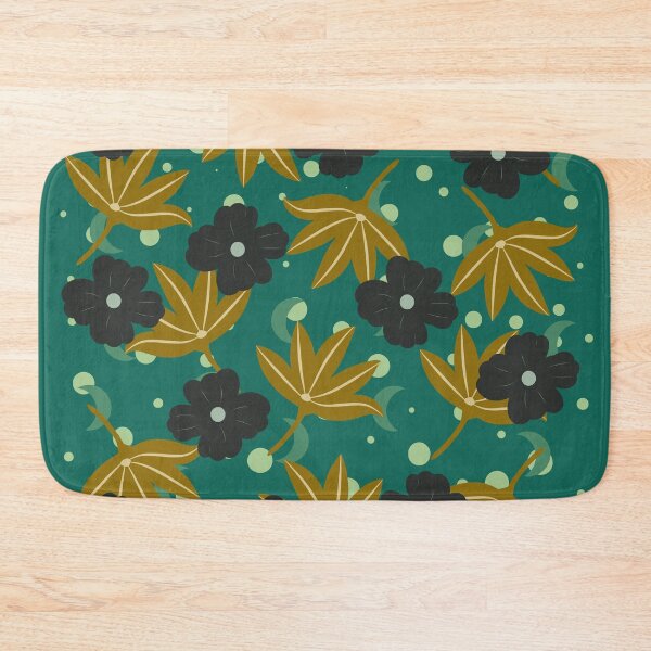 Item preview, Green forest leaves designed and sold by CozyArtCo.
