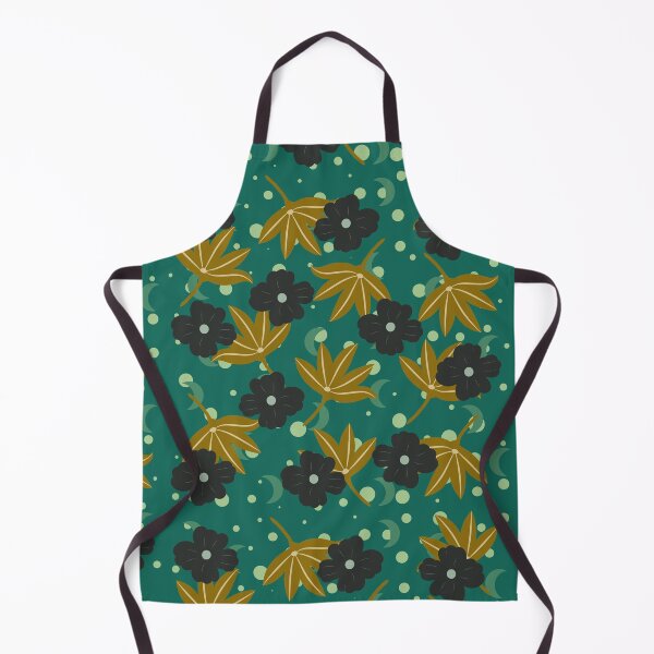 Item preview, Green forest leaves designed and sold by CozyArtCo.