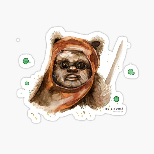 Ewok Sticker