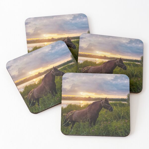 Item preview, stallion on pasture designed and sold by psychoshadow.
