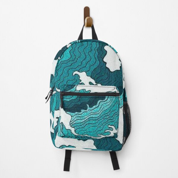 Item preview, Asthetic Waves Pattern (illustration) designed and sold by fudgecream.
