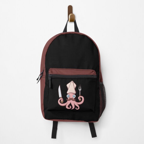 Item preview, Squid Chef Cartoon designed and sold by sifis.