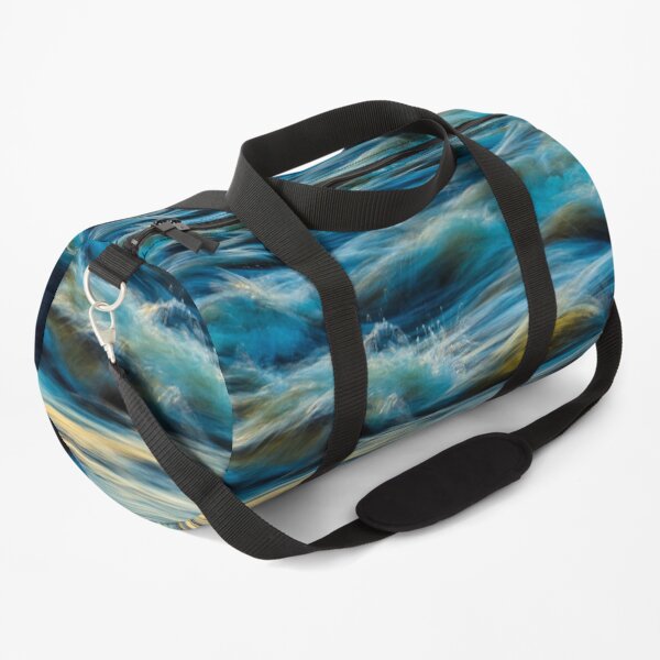 Blue waves Duffle Bag