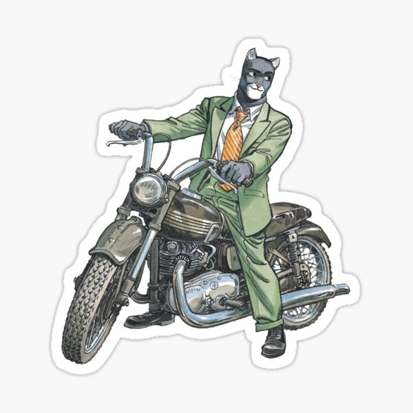 Blacksad (From Blacksad: Amarillo) Sticker