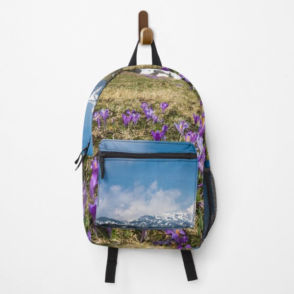 Item preview, Mountains and crocus flowers on Velika Planina, Slovenia designed and sold by Patrik Lovrin.