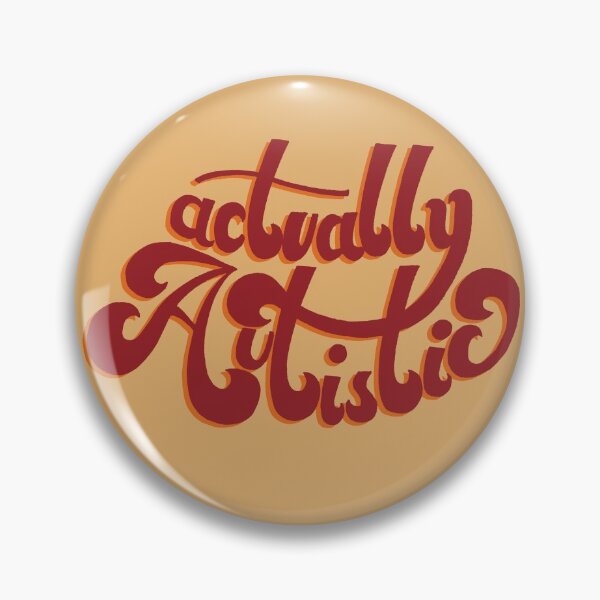 Item preview, 'Actually Autistic' red designed and sold by izzystrations.