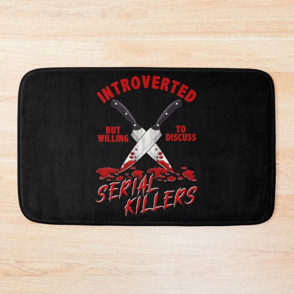 Item preview, Introverted But Willing To Discuss Serial Killers designed and sold by perfectpresents.