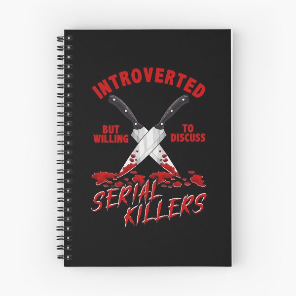 Item preview, Introverted But Willing To Discuss Serial Killers designed and sold by perfectpresents.