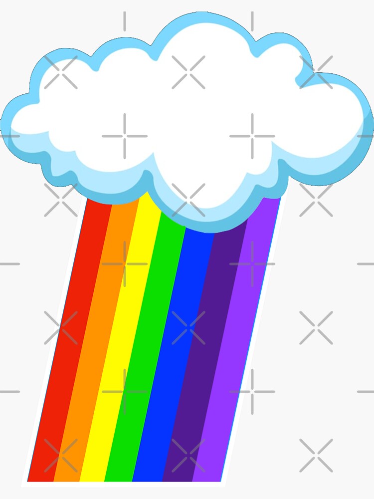 "PRIDE Series Rainbow Shower" Sticker for Sale by BRIANLOVESART