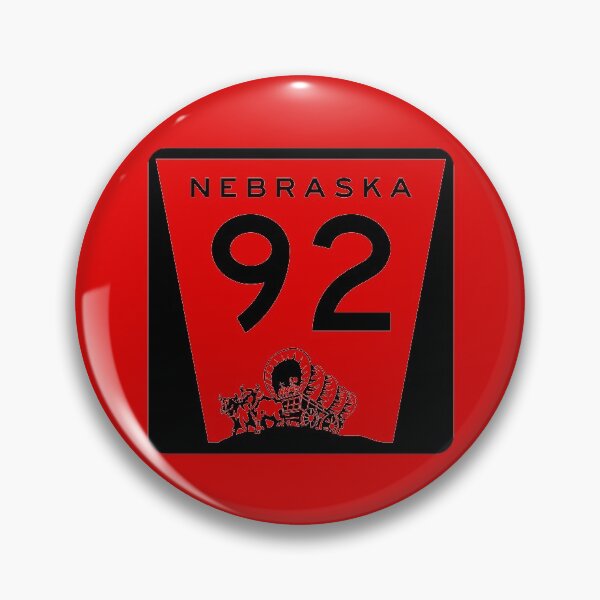 Item preview, Nebraska Highway 92 designed and sold by ForgeGraphics.