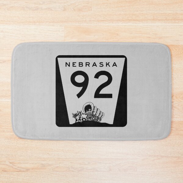 Item preview, Nebraska Highway 92 designed and sold by ForgeGraphics.