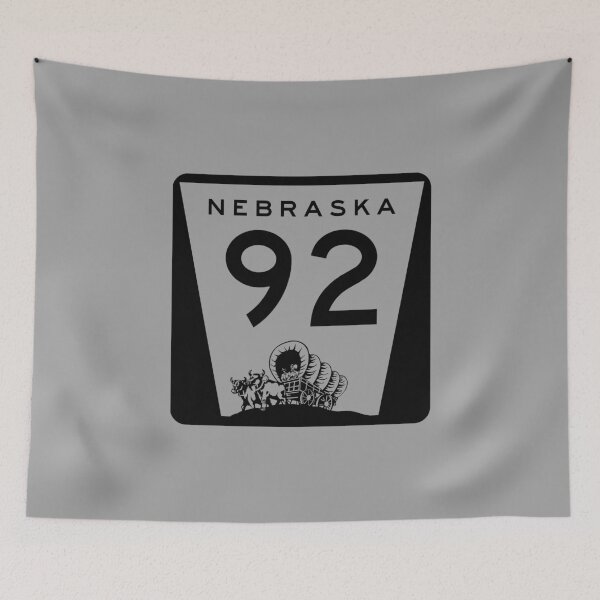 Item preview, Nebraska Highway 92 designed and sold by ForgeGraphics.
