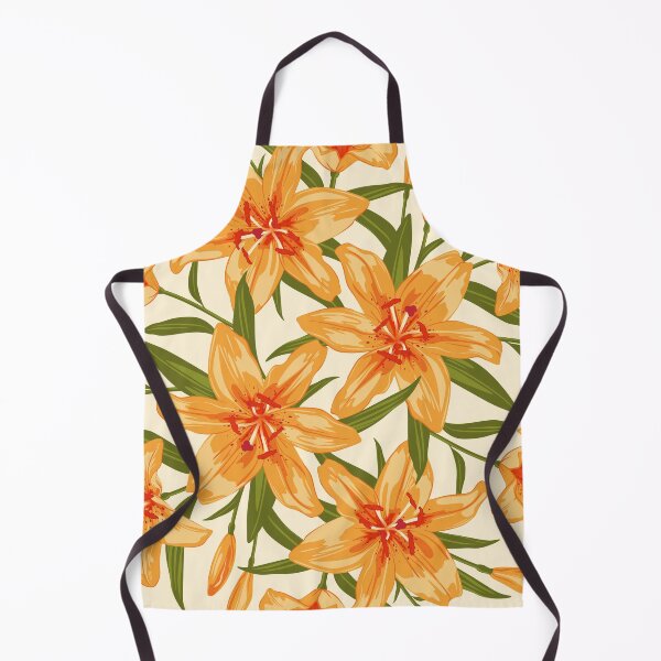 Item preview, Orange Lilies. Flower illustration designed and sold by lents.