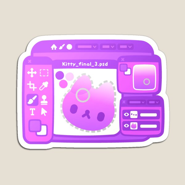 Cute Photoshop Magnet