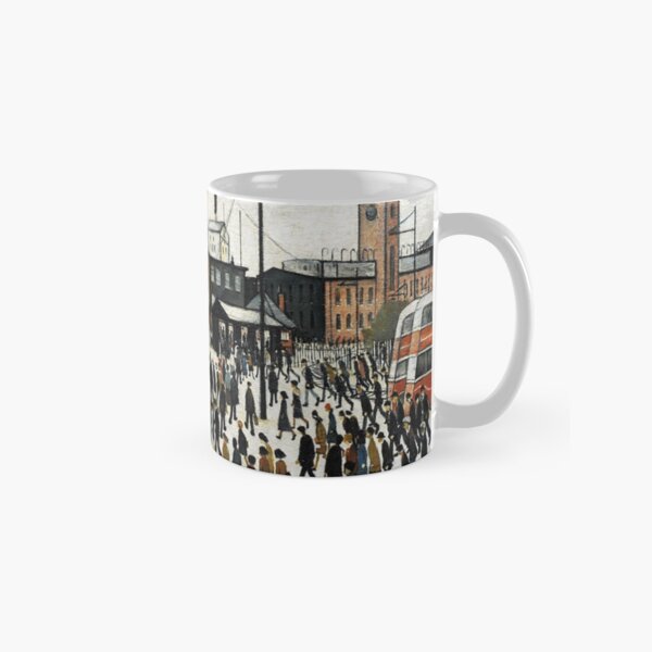 LOWRY, Artist, Matchstick men, Laurence Stephen Lowry, Going to Work. Classic Mug