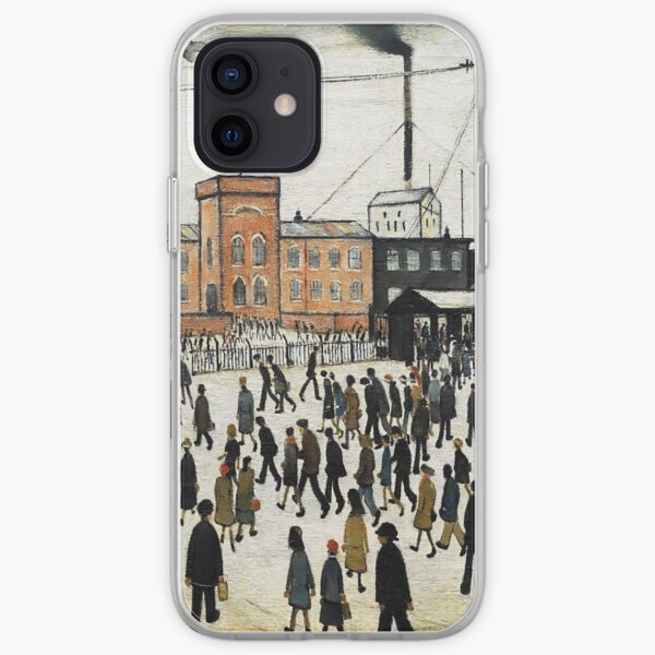 LOWRY, Artist, Matchstick men, Laurence Stephen Lowry, Going to Work. iPhone Soft Case