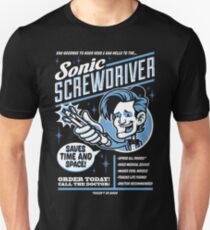 Sonic Screwdriver Ad Unisex T-Shirt