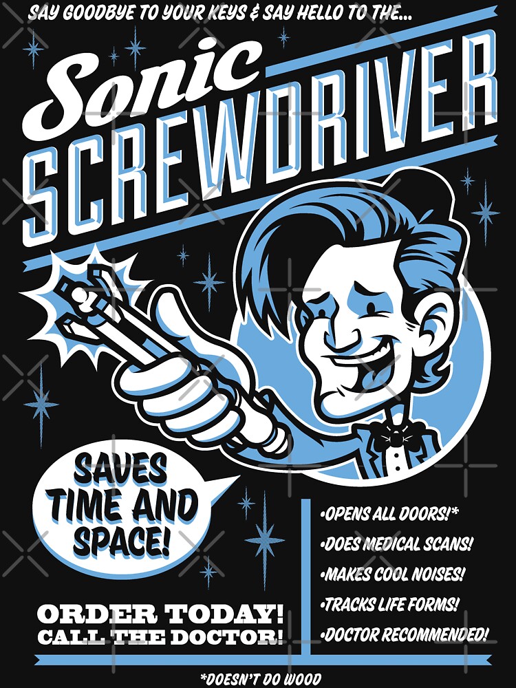 Sonic Screwdriver Ad by harebrained
