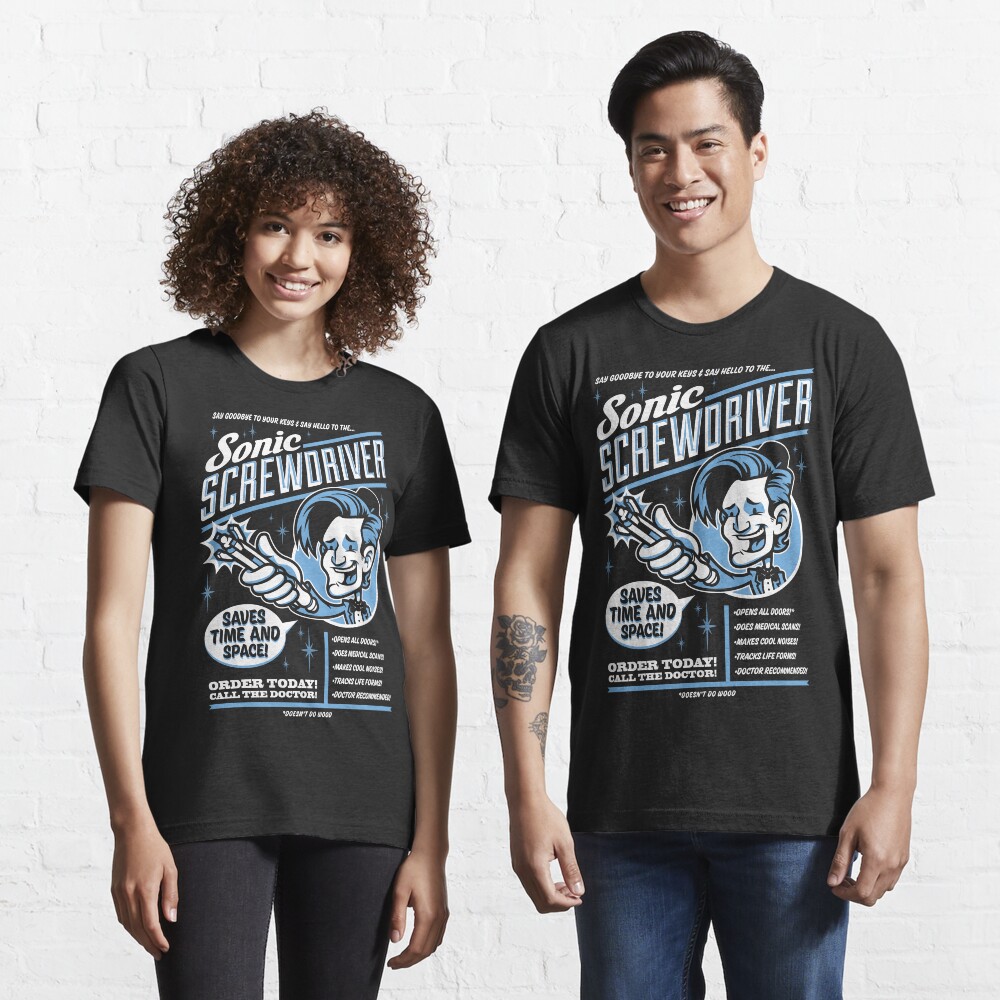 Sonic Screwdriver Ad Essential T-Shirt