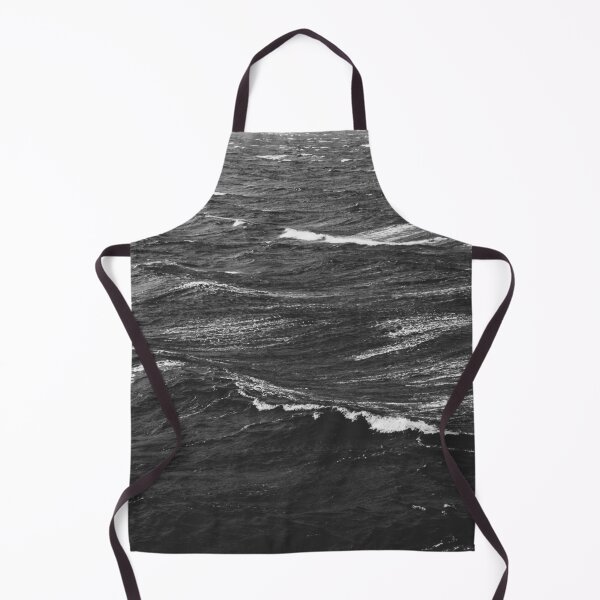 Item preview, Black and white photo of a stormy sea designed and sold by Patrik Lovrin.
