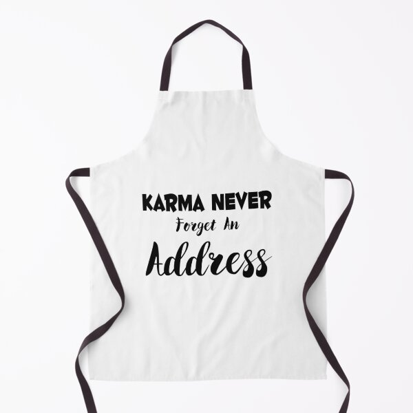 Item preview, Karma Never Forget An Address Black Version designed and sold by darknessjeff86.