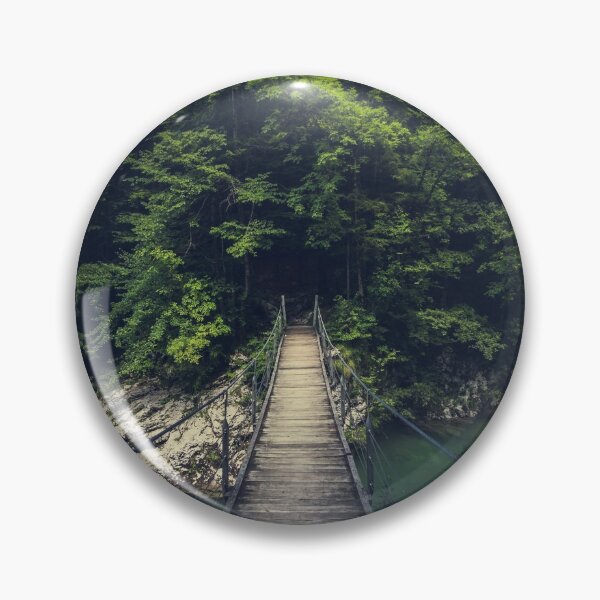 Item preview, Simple suspension bridge over river Idrijca, Slovenia designed and sold by Patrik Lovrin.