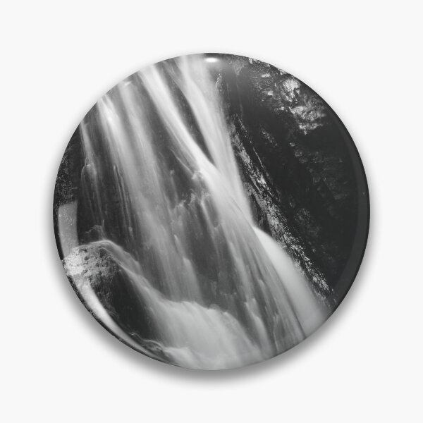 Item preview, Black and white waterfall in Hell Gorge, Slovenia designed and sold by Patrik Lovrin.