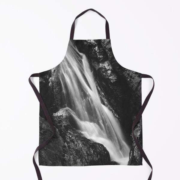 Item preview, Black and white waterfall in Hell Gorge, Slovenia designed and sold by Patrik Lovrin.