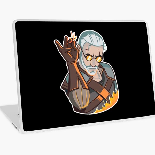 Geralt sprinkling Salt Laptop Skin