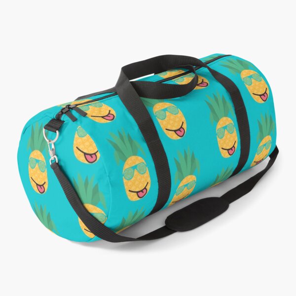 Item preview, Cute Smiling Pineapple with Sunglasses (Blue Background) designed and sold by AJ505.