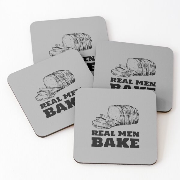 Item preview, Real Men Bake Rolling Loaf designed and sold by quoteology.
