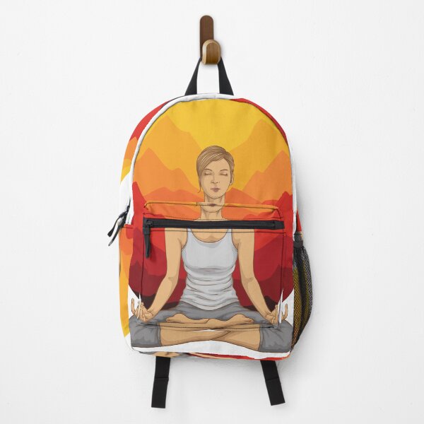 Item preview, Meditation Sticker designed and sold by More than Myriad.