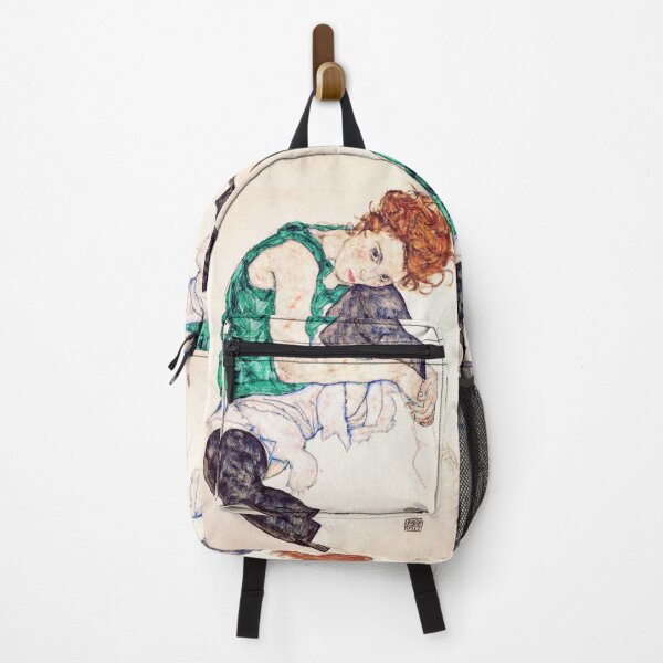 Item preview, Egon Schiele - Seated Woman with Bent Knee designed and sold by DejaVuStudio.