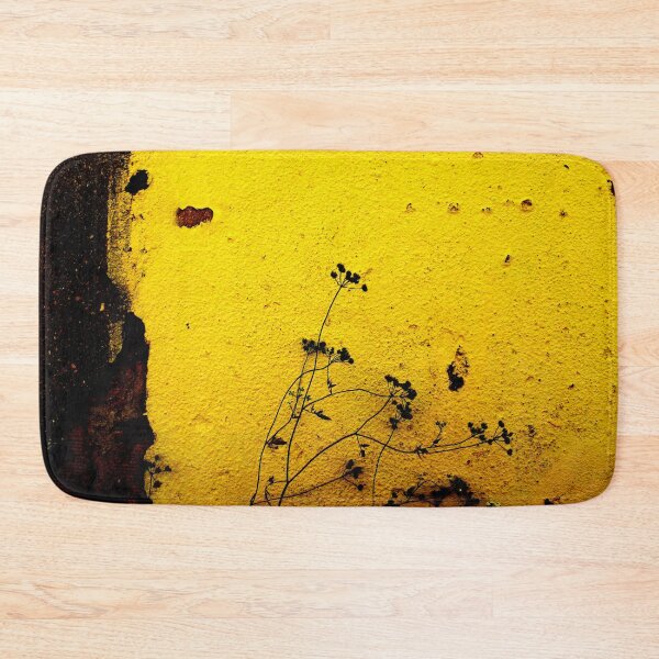 Item preview, Yellow Wall and Flowers designed and sold by Anna Lemos.