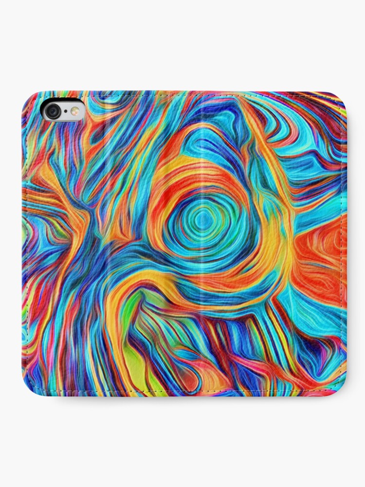 Alternate view of Abstractions of abstract abstraction iPhone Wallet