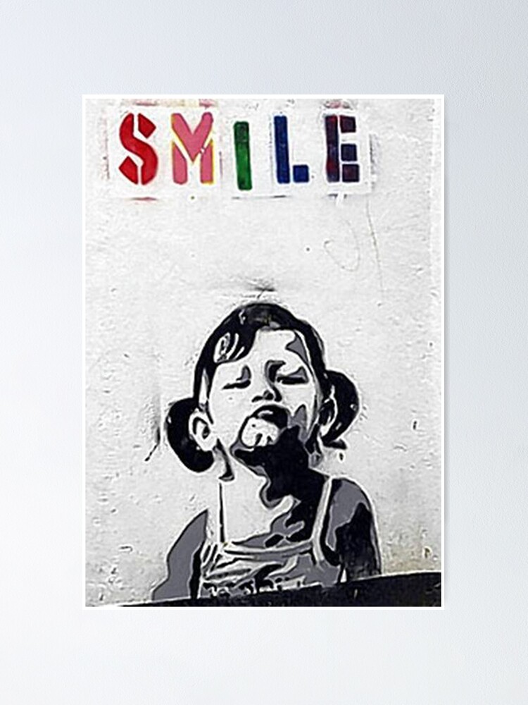 Banksy Digital Poster , Banksy Printable Wall Art , Banksy Poster