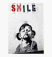 Banksy Poster. Photographic Print