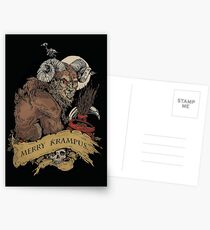 Merry Krampus Postcards