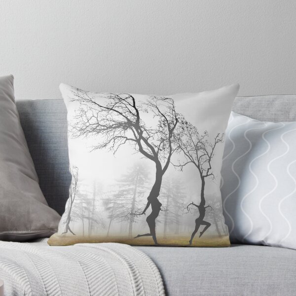 In The Mist Throw Pillow