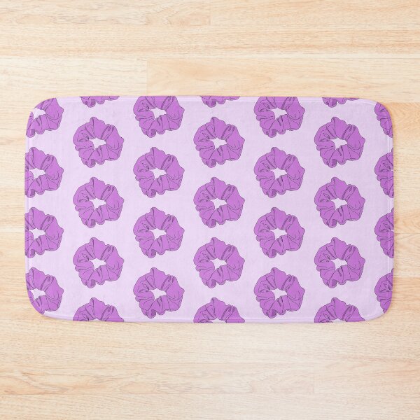 Item preview, purple scrunchie cartoon designed and sold by libbymercer.