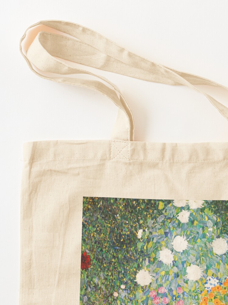 Alternate view of Flower Garden by Gustav Klimt Tote Bag