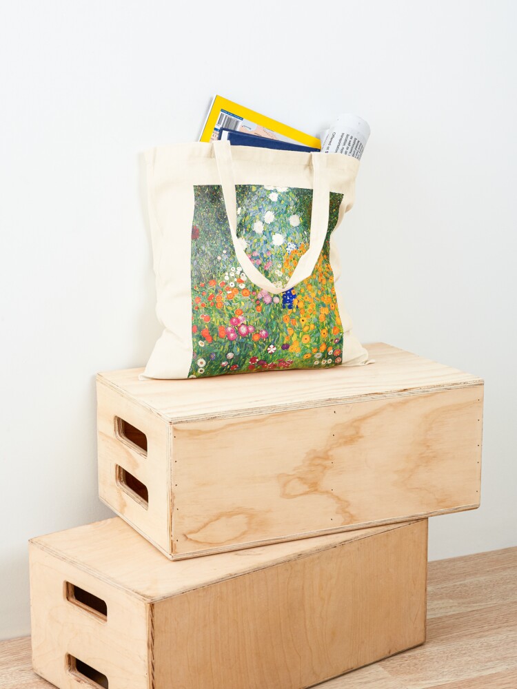 Alternate view of Flower Garden by Gustav Klimt Tote Bag